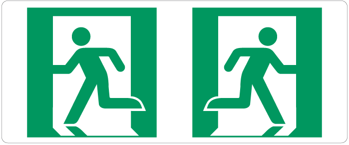 非常口のシンボルマーク