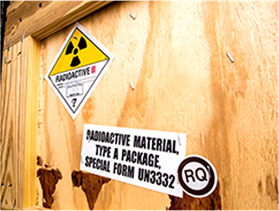 電離放射線の警告ラベル