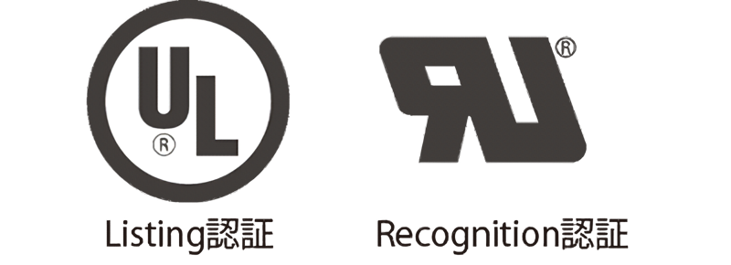 Listing認証とRecognition認証