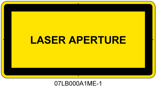 07LB000A1　レーザ開口部