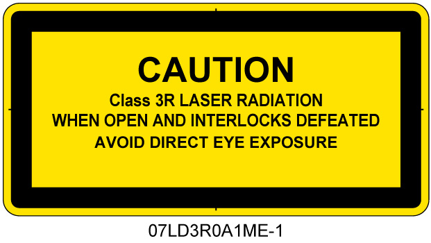 07LD3R0A1　セーフティインターロックパネル クラス3R