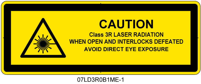 07LD3R0B1　セーフティインターロックパネル クラス3R