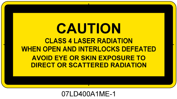 07LD400A1　セーフティインターロックパネル クラス4