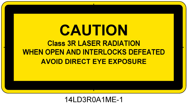 14LD3R0A1　セーフティインターロックパネル クラス3R