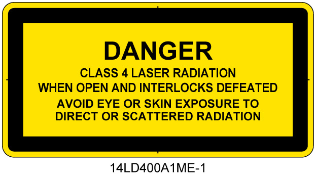 14LD400A1　セーフティインターロックパネル クラス4