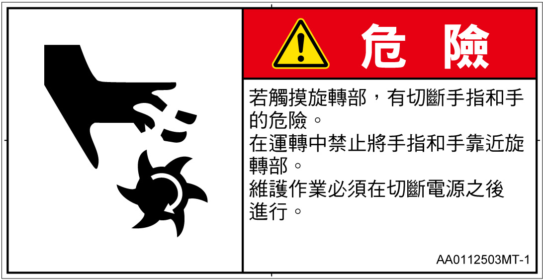 AA0112503　切断(回転部)