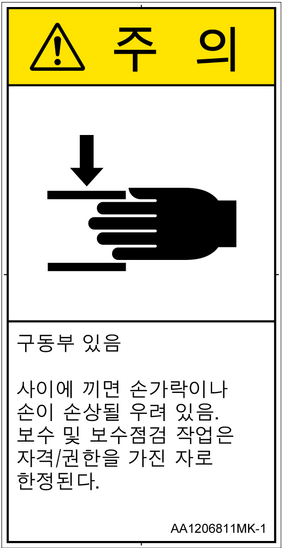 AA1206811　はさまれ