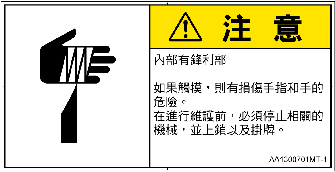AA1300701　切傷