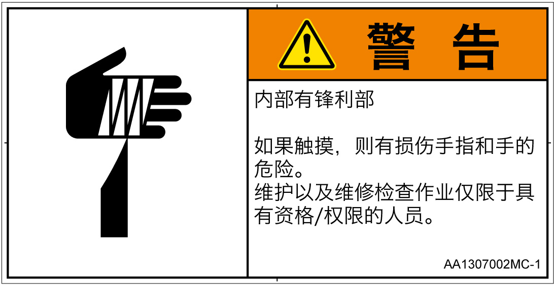 AA1307002　切傷