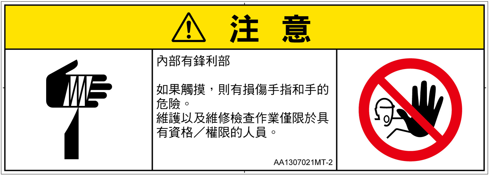 AA1307021　切傷