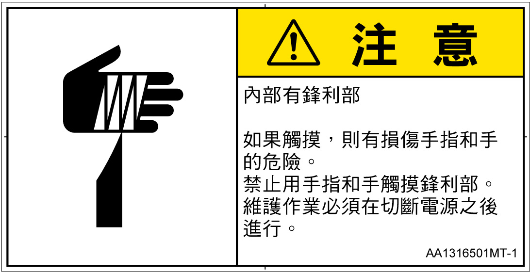 AA1316501　切傷