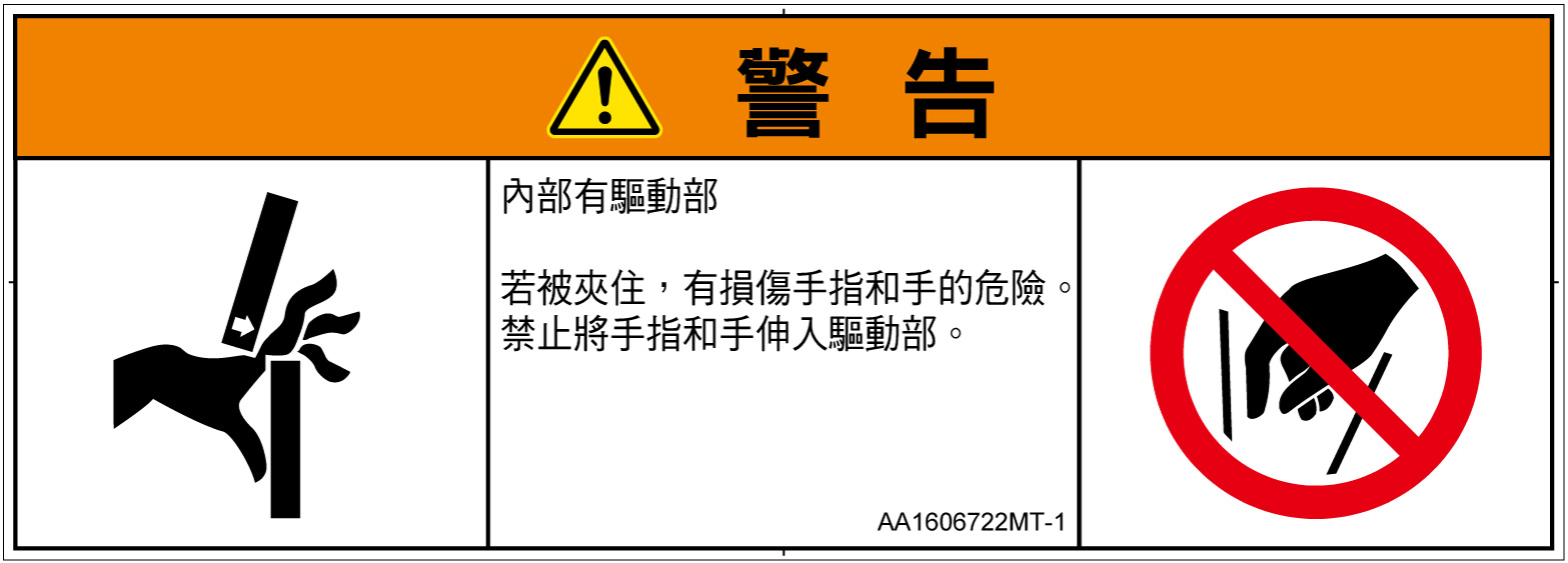 AA1606722　はさまれ