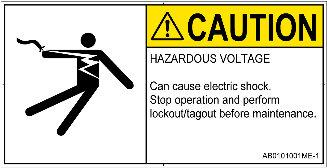 AB0101001　感電
