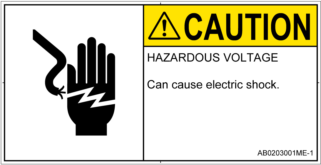 AB0203001　感電