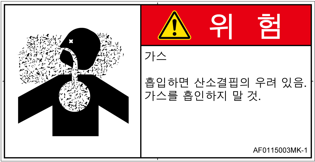 AF0115003　有毒ガス/窒息