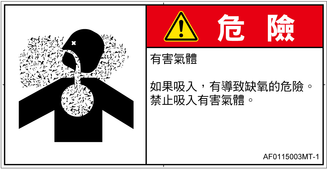 AF0115003　有毒ガス/窒息