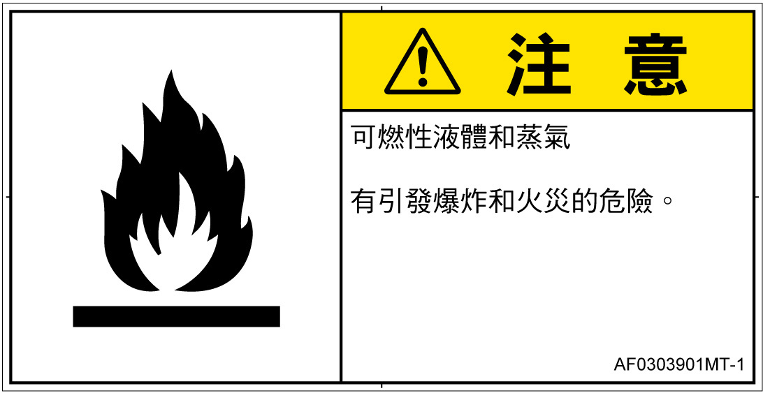 AF0303901　可燃性物質