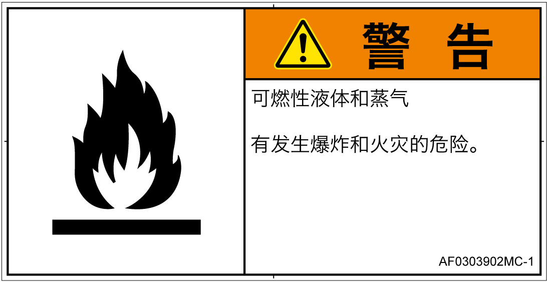 AF0303902　可燃性物質