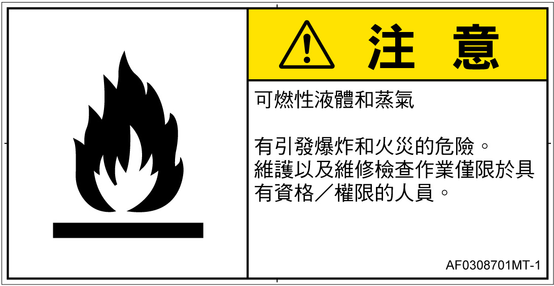 AF0308701　可燃性物質