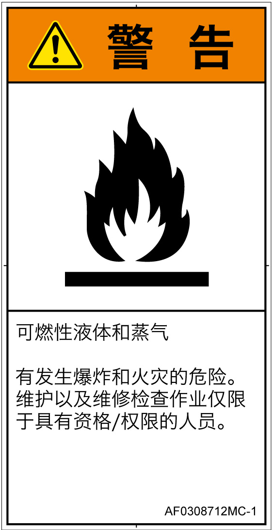 AF0308712　可燃性物質