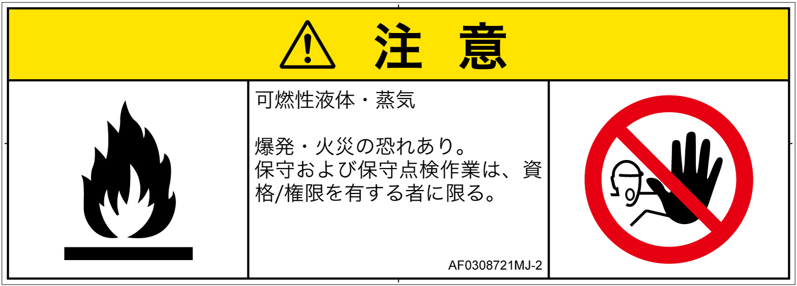 AF0308721　可燃性物質