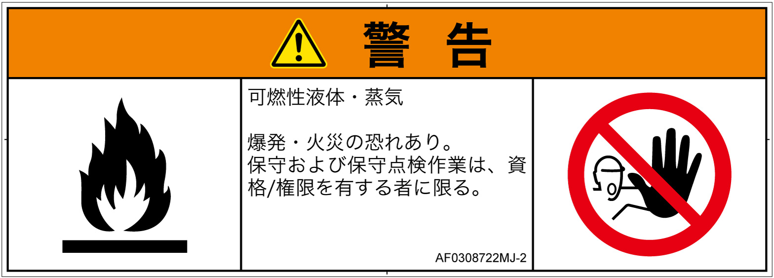 AF0308722　可燃性物質