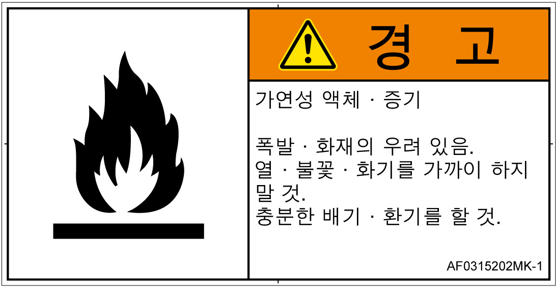 AF0315202　可燃性物質