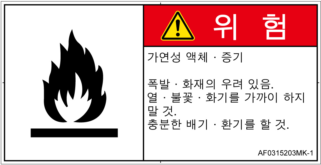 AF0315203　可燃性物質