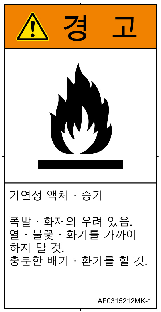 AF0315212　可燃性物質