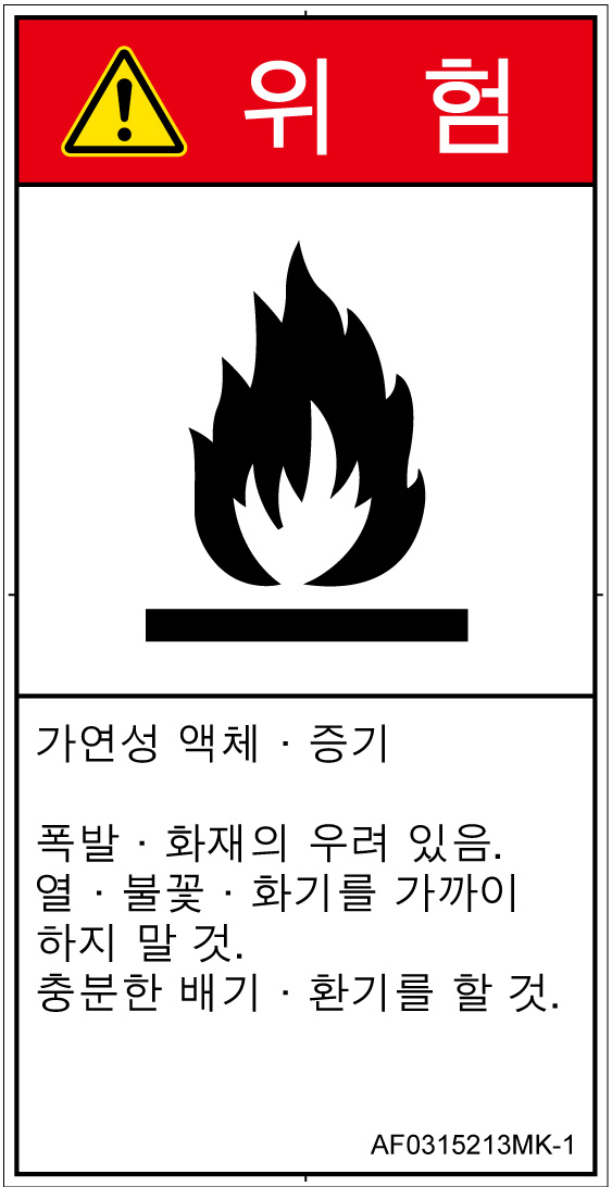 AF0315213　可燃性物質