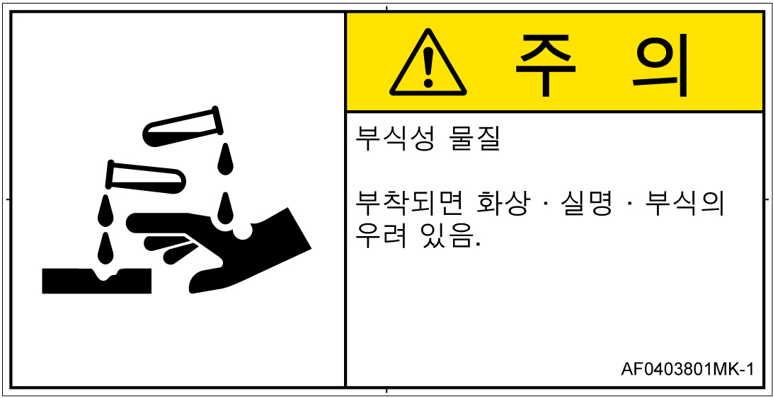 AF0403801　腐食性物質