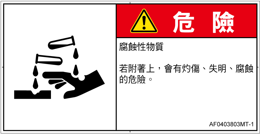 AF0403803　腐食性物質