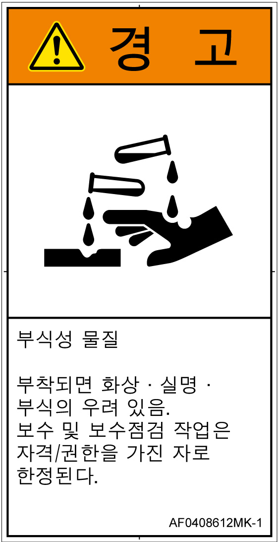 AF0408612　腐食性物質