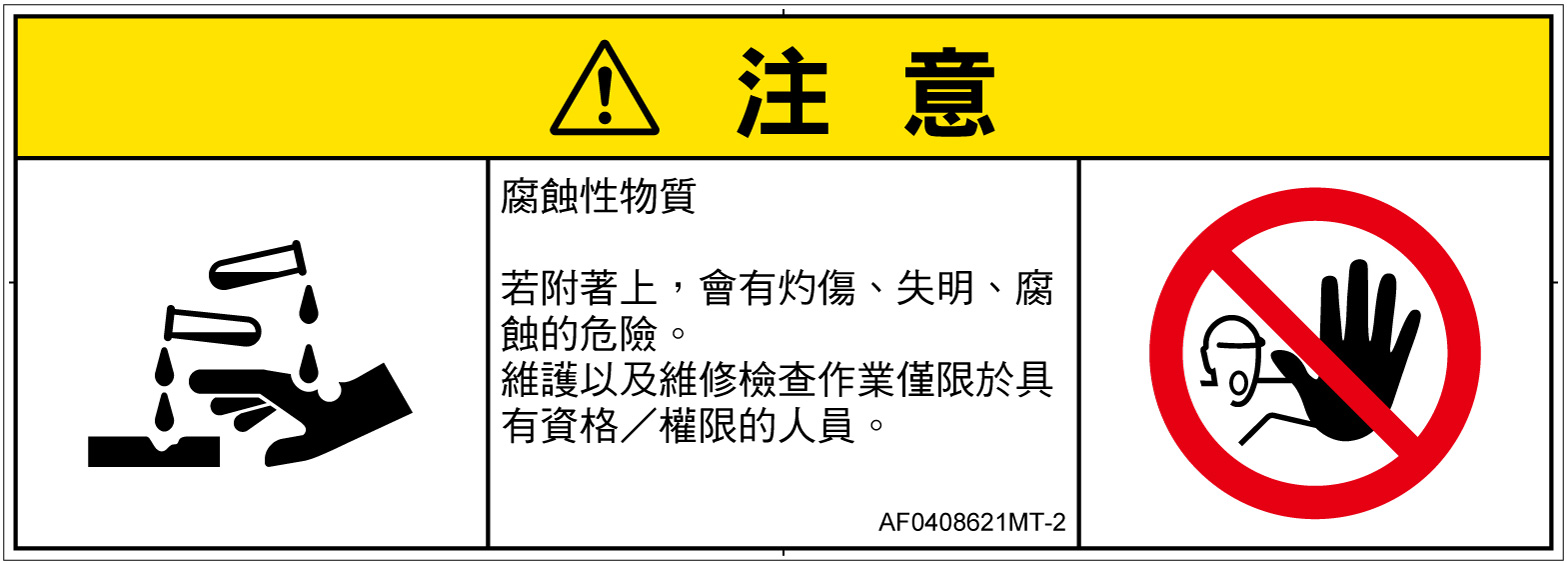 AF0408621　腐食性物質