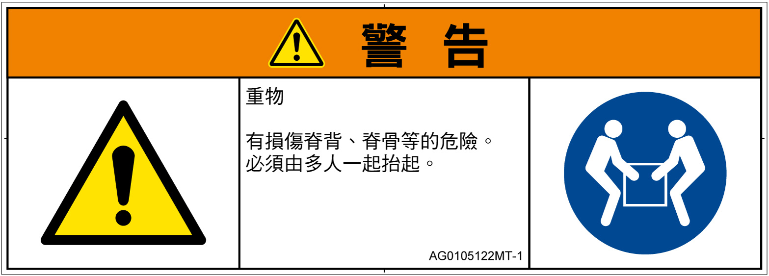 AG0105122　重量物