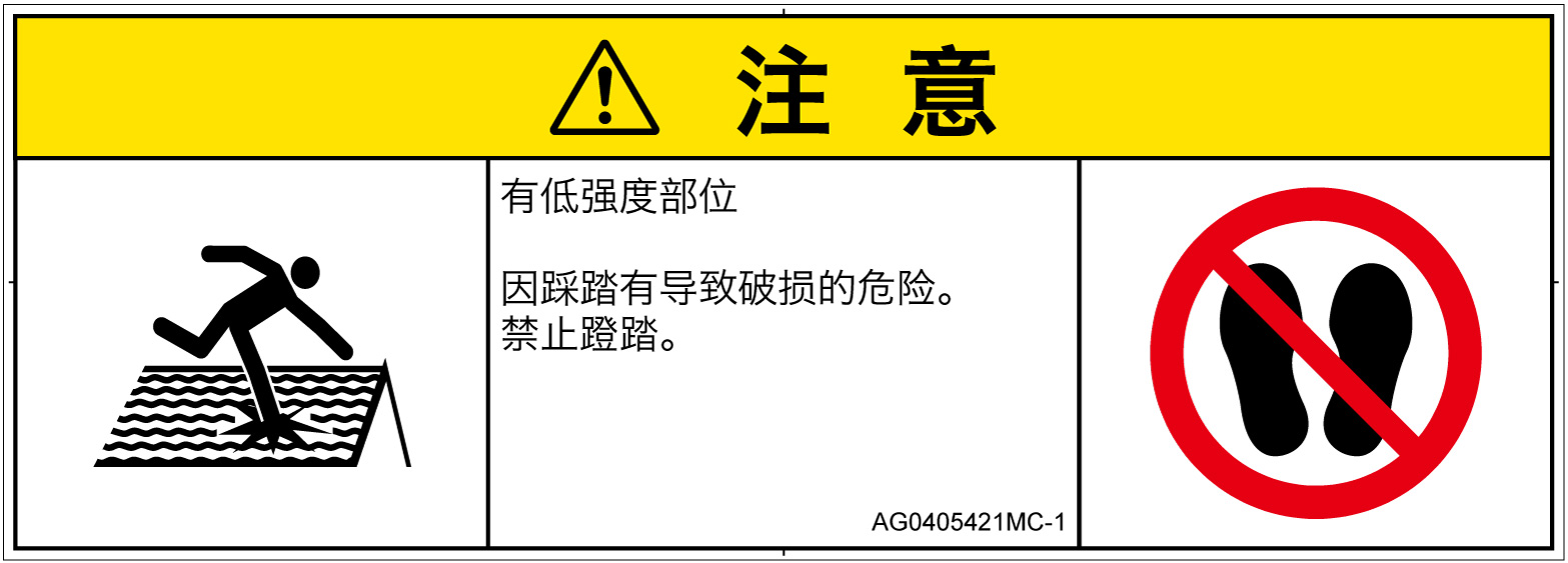 AG0405421　強度の弱い屋根