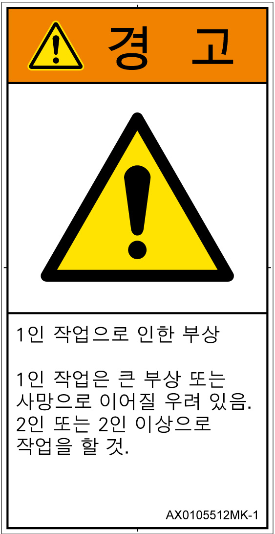 AX0105512　一般的な警告