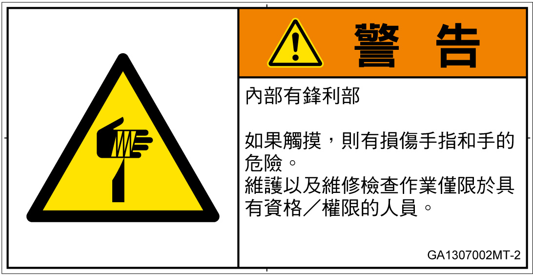 GA1307002　切傷