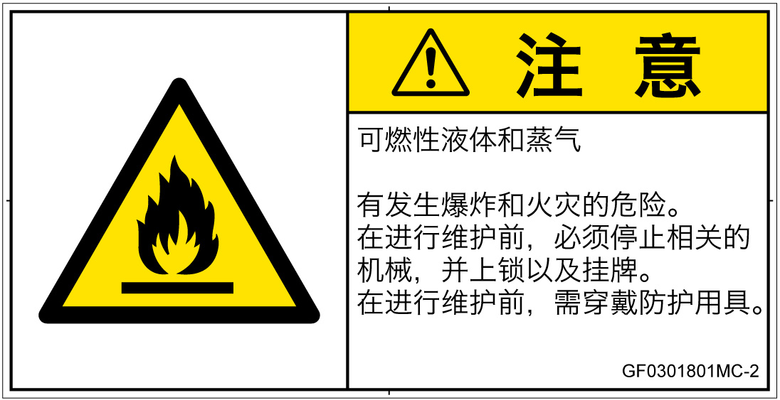 GF0301801　可燃性物質