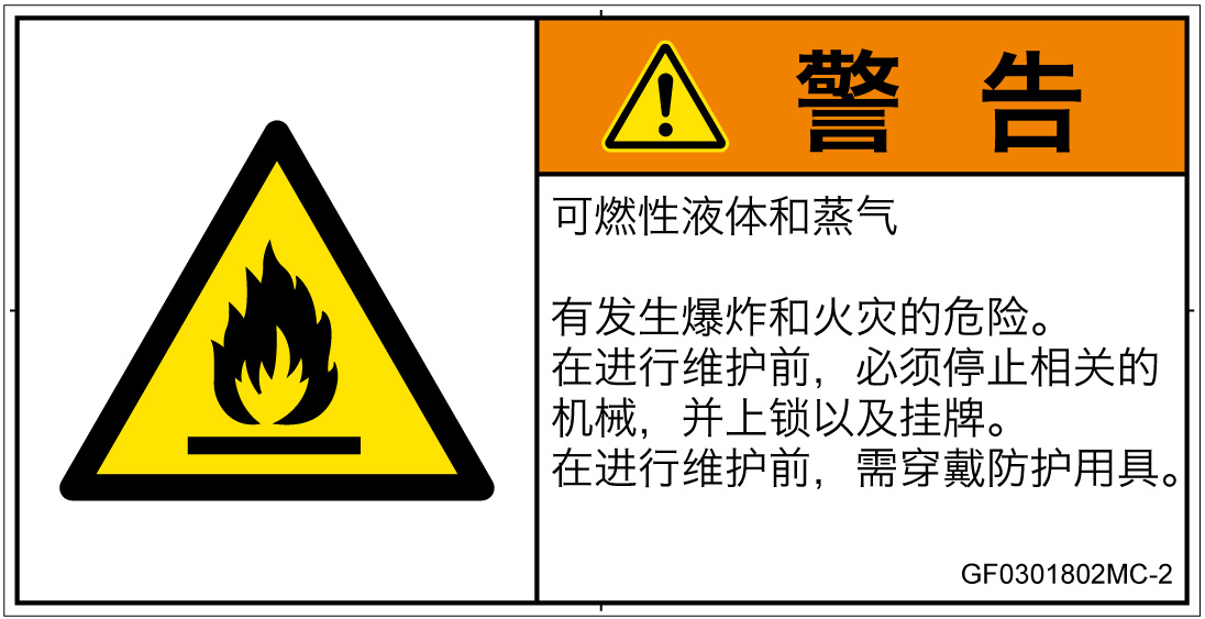 GF0301802　可燃性物質