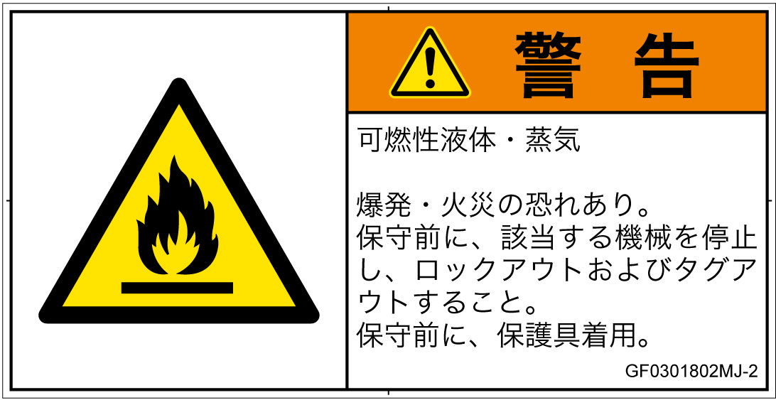 GF0301802　可燃性物質