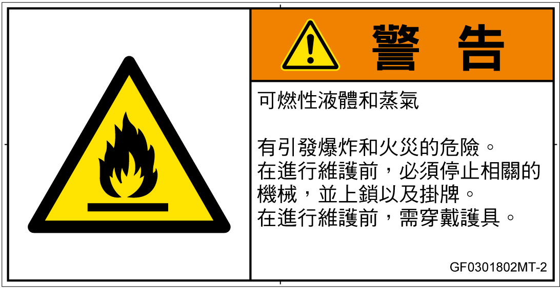 GF0301802　可燃性物質