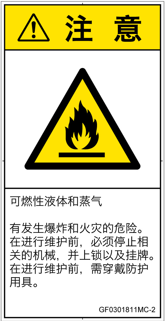 GF0301811　可燃性物質