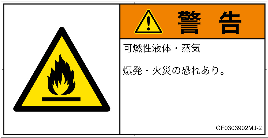 GF0303902　可燃性物質