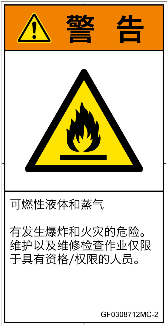 GF0308712　可燃性物質