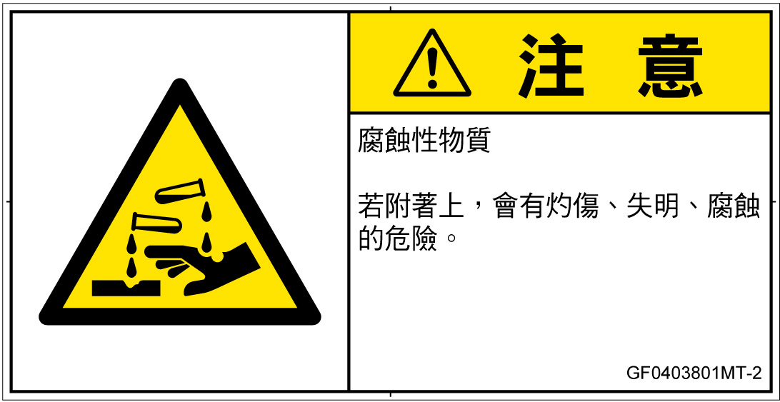 GF0403801　腐食性物質