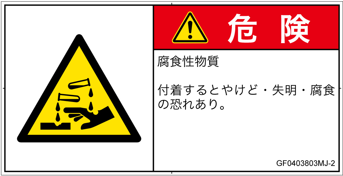 GF0403803　腐食性物質