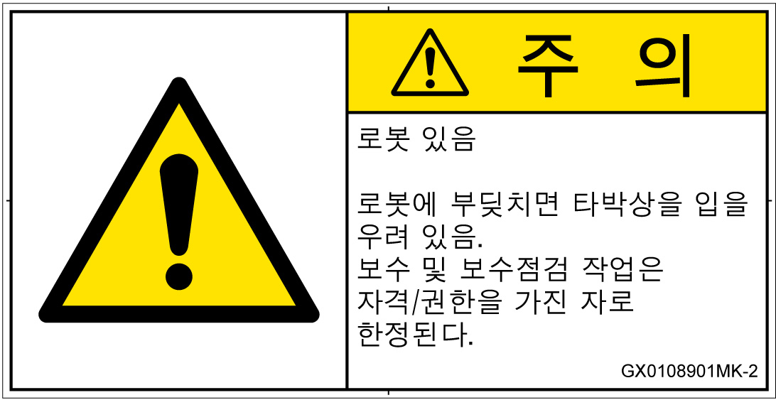 GX0108901　一般的な警告