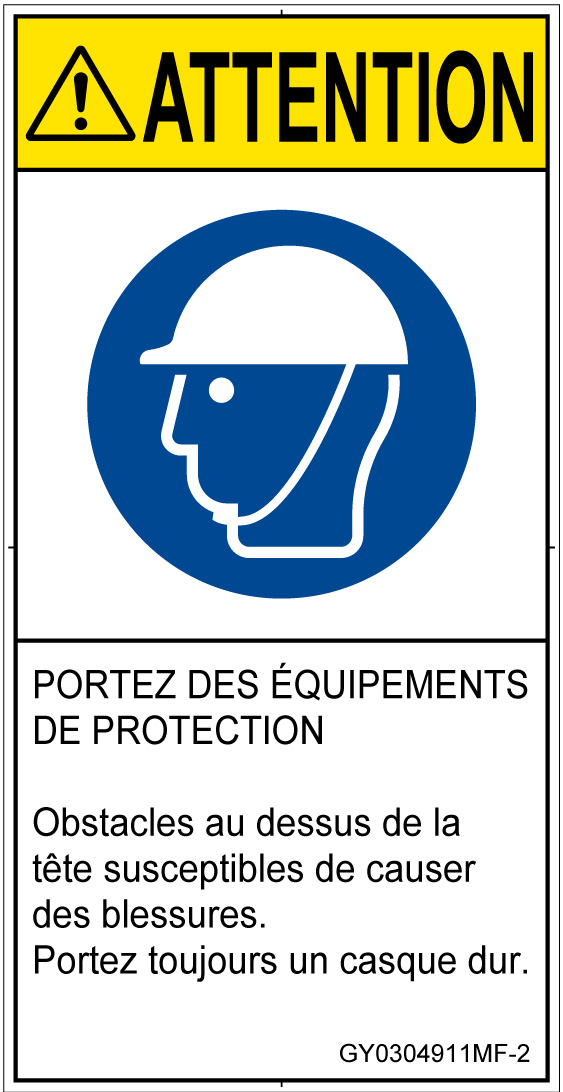 GY0304911　頭部の保護具を着用