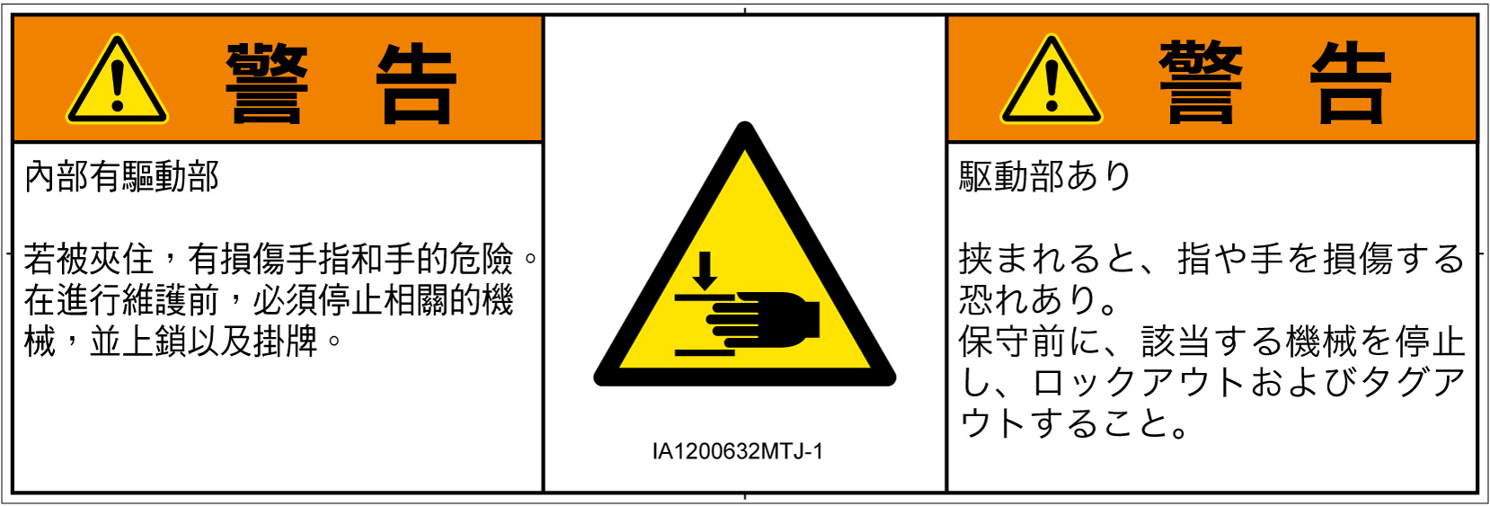IA1200632　はさまれ